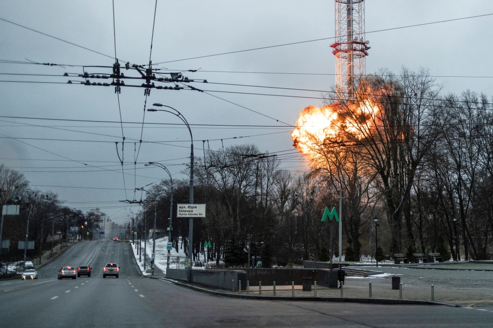 Russia's invasion of Ukraine, in Kyiv