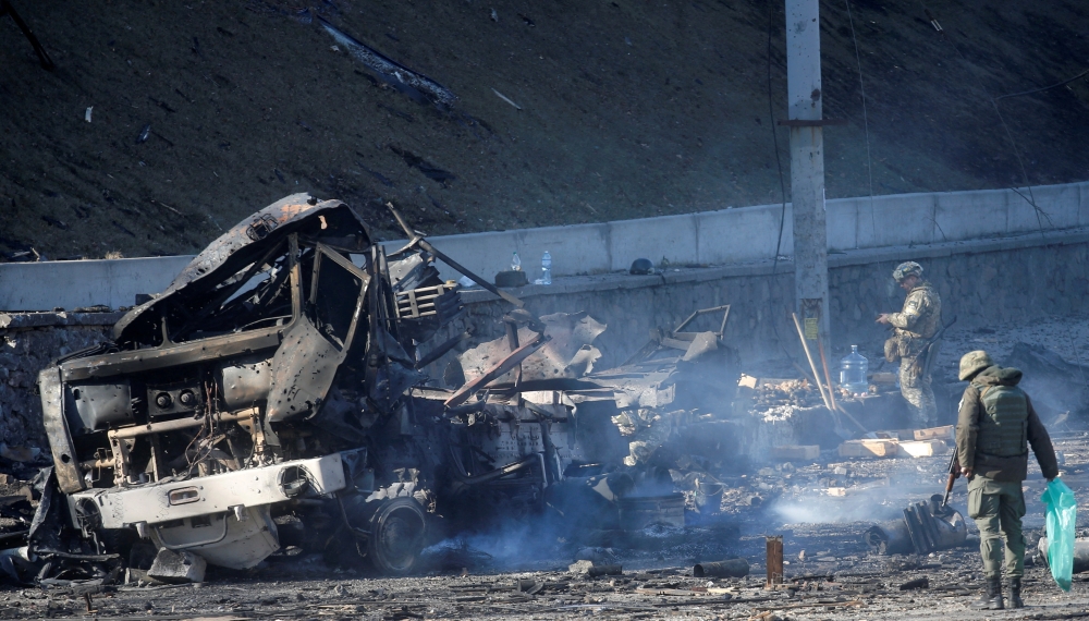 Russian military operation against Ukraine continues