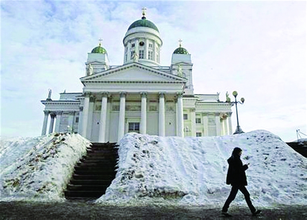 Many of the Nordic country's 5.5 million people describe themselves as taciturn and prone to melancholy, and admit to eyeing public displays of joyfulness with suspicion. -- Reuters