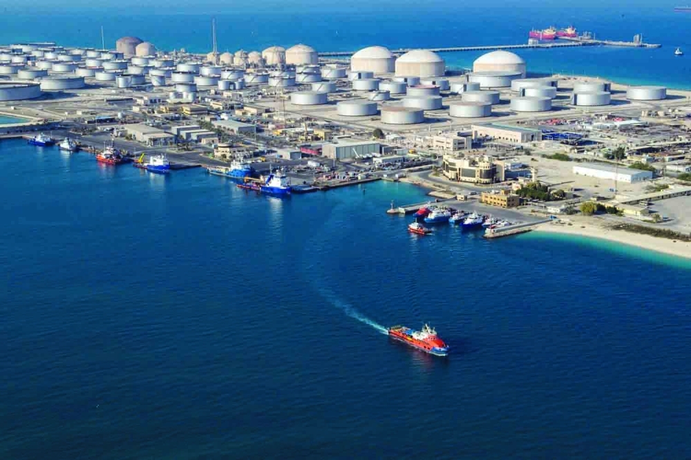 Saudi Aramco oil plants are pictured in Dhahran, in eastern Saudi Arabia. — AFP