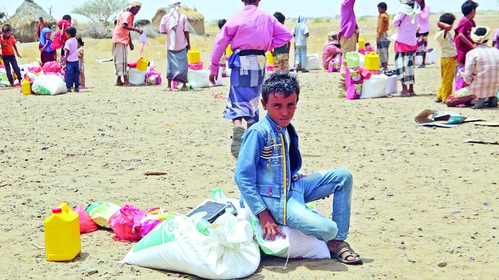 Rising food prices are having a dramatic impact in war-torn Yemen, where millions of people have been displaced from their homes. -- AFP