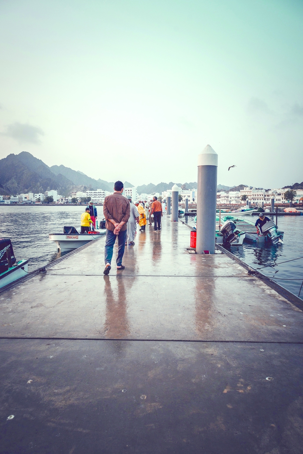 Muttrah First Market Area - Visitors