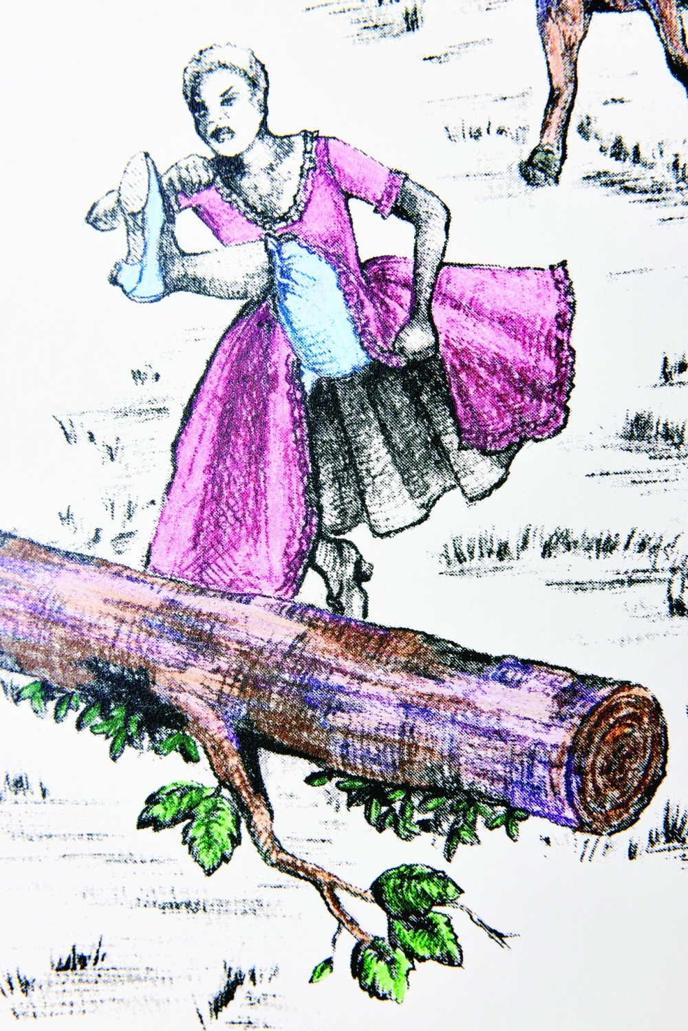 Wallpaper designed by Sheila Bridges at writer Veronica Chambers’ home in London, on March 11, 2022. (Andy Haslam/The New York Times)