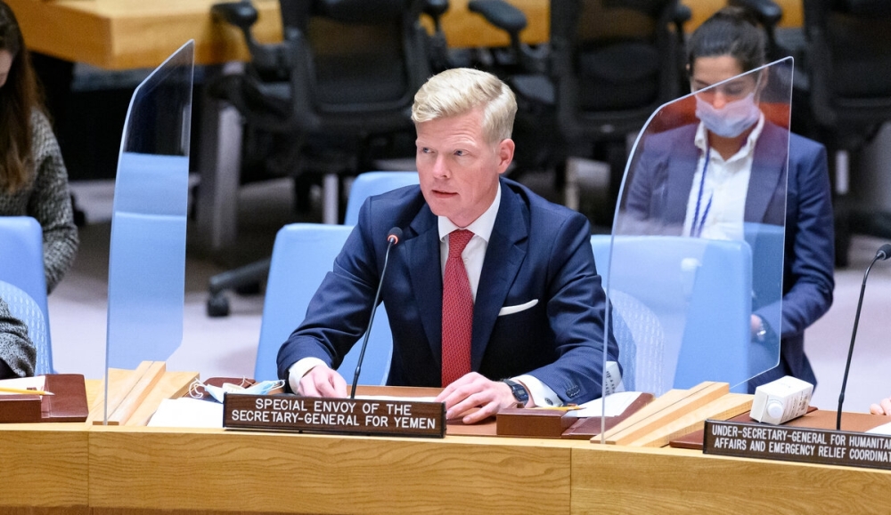  Hans Grundberg, Special Envoy of the Secretary-General of the United Nations to Yemen