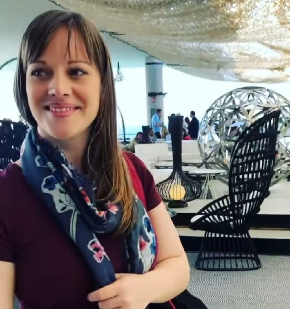 Jasmin Nutt at the Global Travel Week