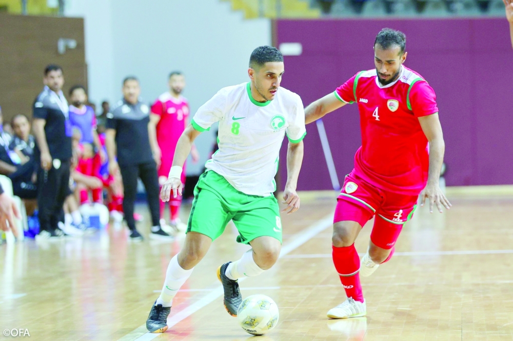 Oman-Saudi futsal