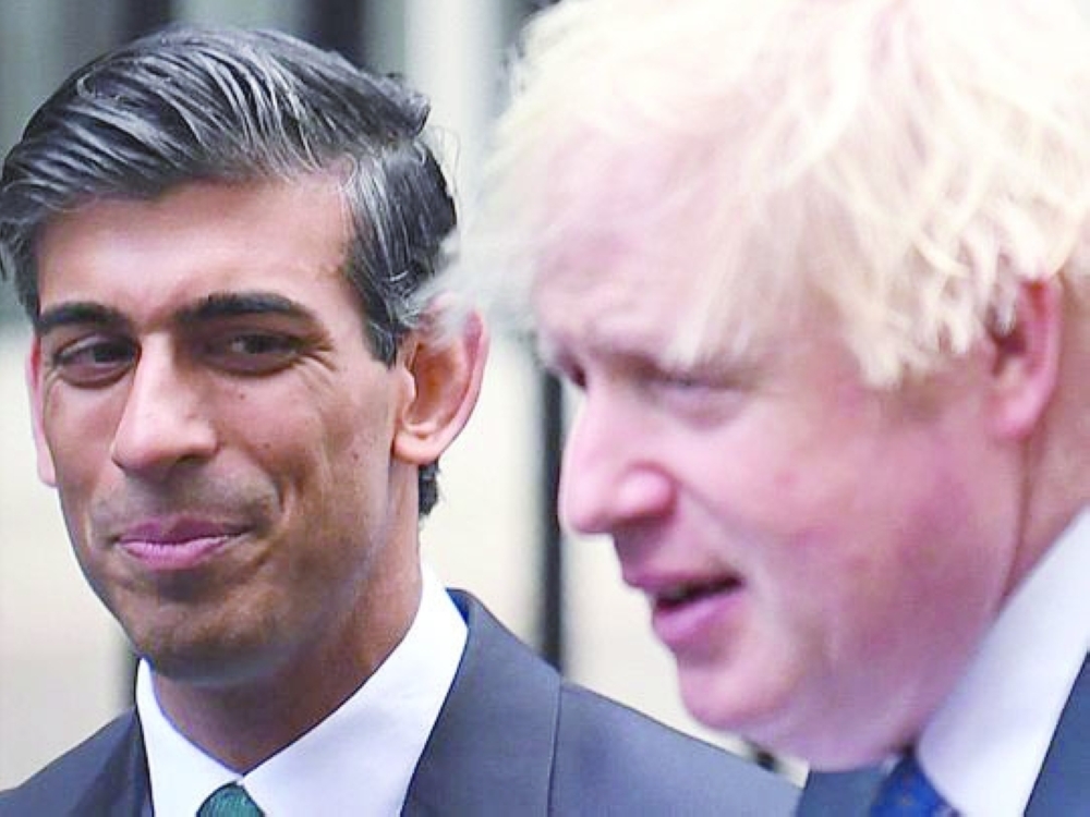 Boris Johnson and Rishi Sunak