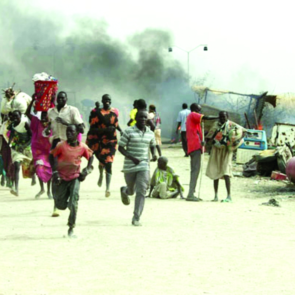 Barely two years into its hard-won independence, the country found itself in the grip of a civil war between Kiir and Machar that left nearly 400,000 people dead before the two men signed a peace deal in 2018. - AFP