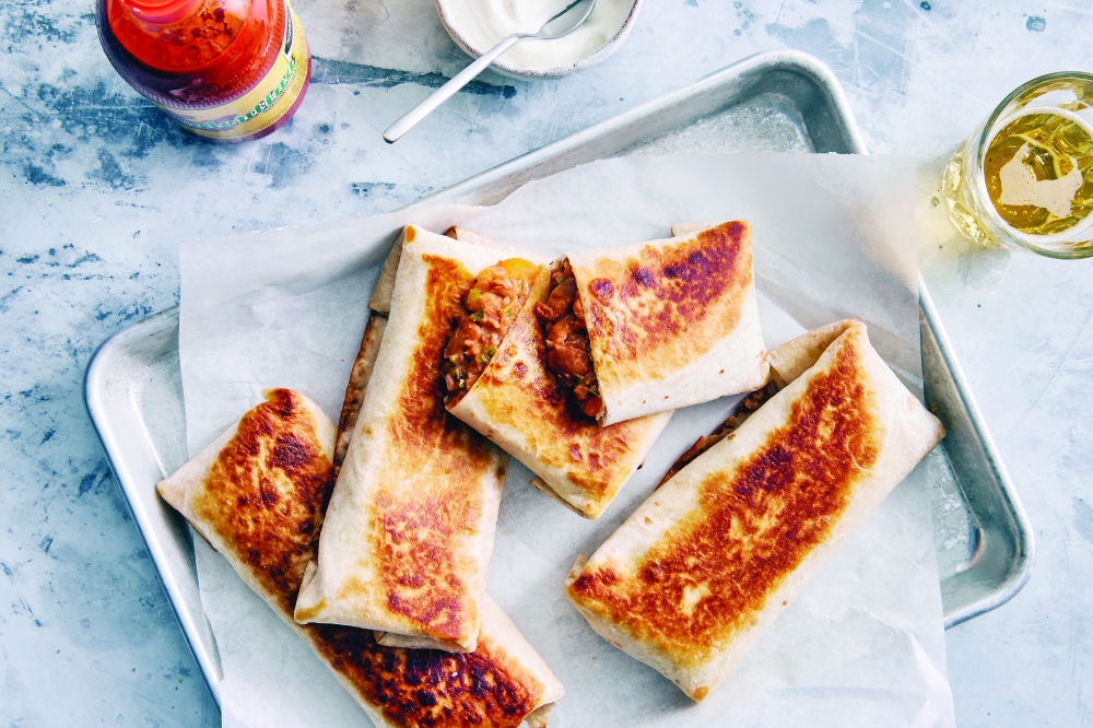 Bean and Cheese Burritos. (Kate Sears/The New York Times)