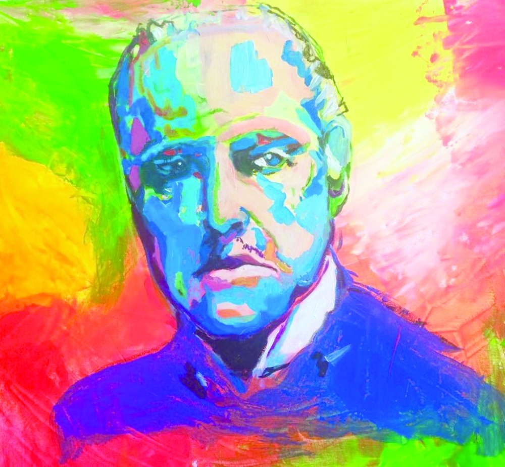 A work exhibited at the Goa exhibition