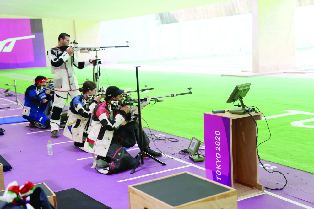 Oman shooting team