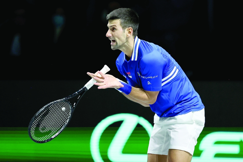 Novak Djokovic GettyImages-1357002820