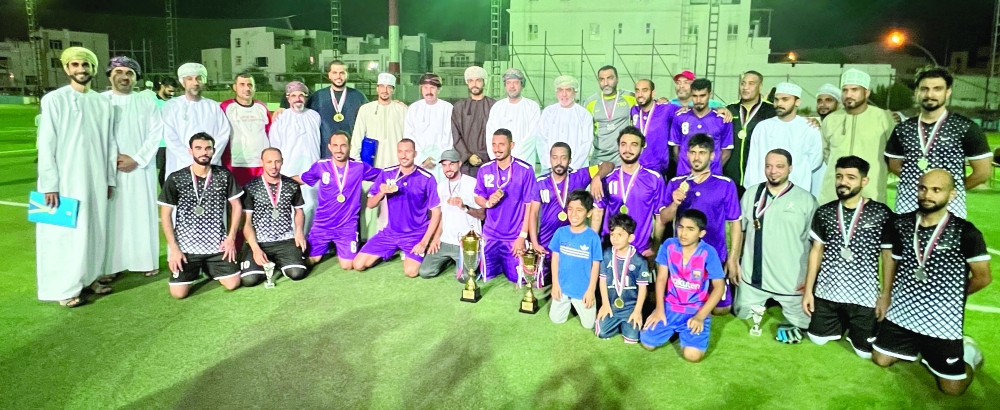 OJA football tourney winners and participants.