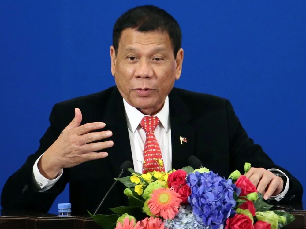 Philippine President Rodrigo Duterte