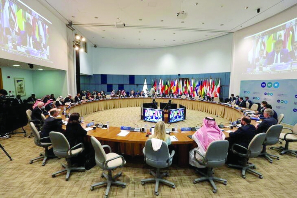 REUTERS file picture: Opening session of the 12th IEA IEF Opec Symposium on Energy Outlooks in Riyadh, Saudi Arabia