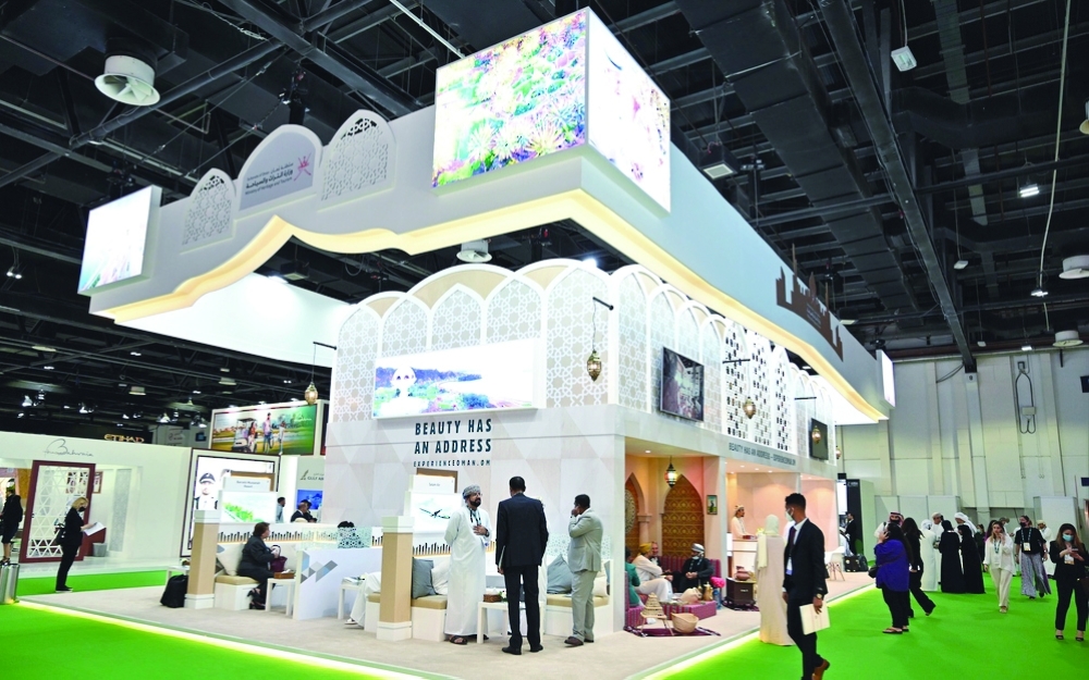 Sultanate's pavilion at ATM
