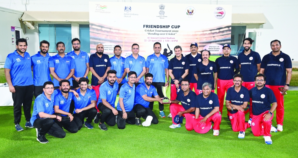 Finalists - Indian Embassy and OC's Chairman's XI