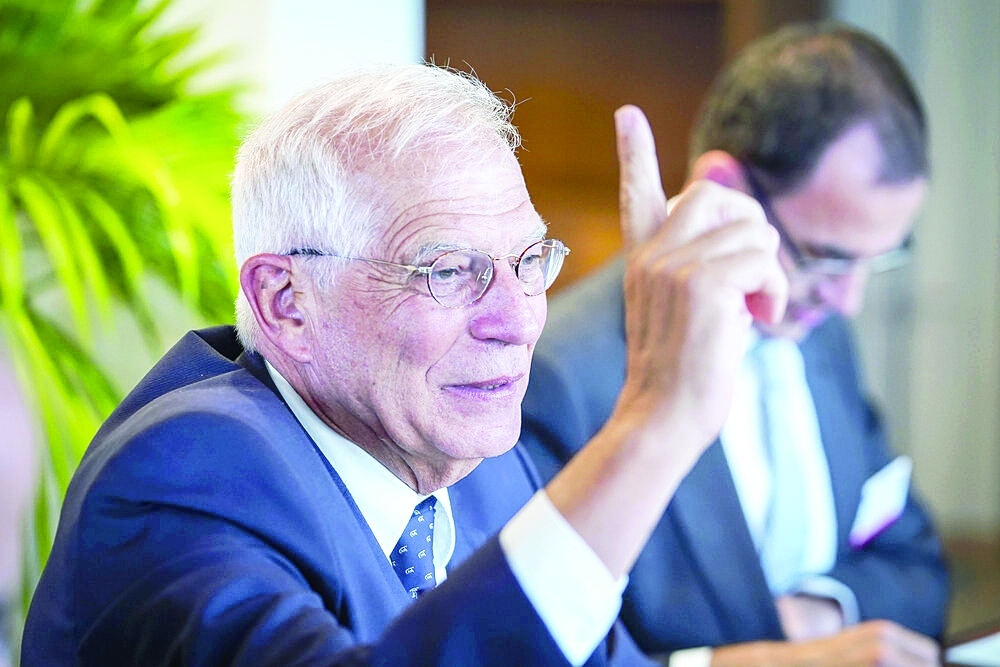 EU foreign policy chief Josep Borrell 