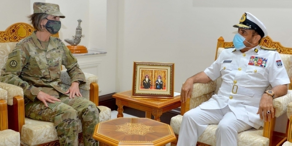 SAF Chief of Staff receives US Central Command Officer