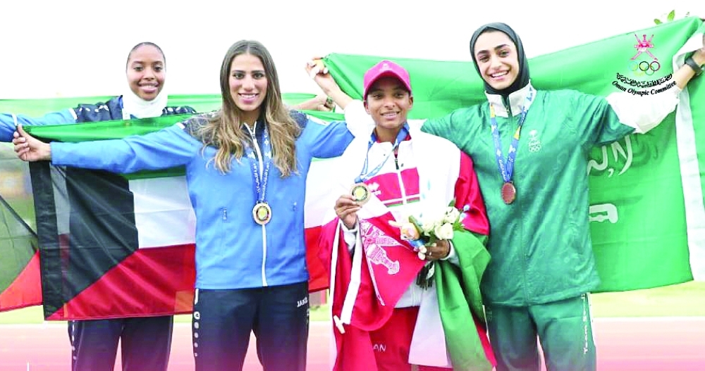 Heba al Asmi highjump bronze