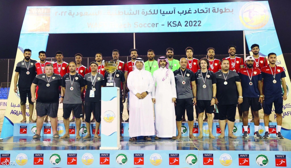 Oman beach soccer WAFF