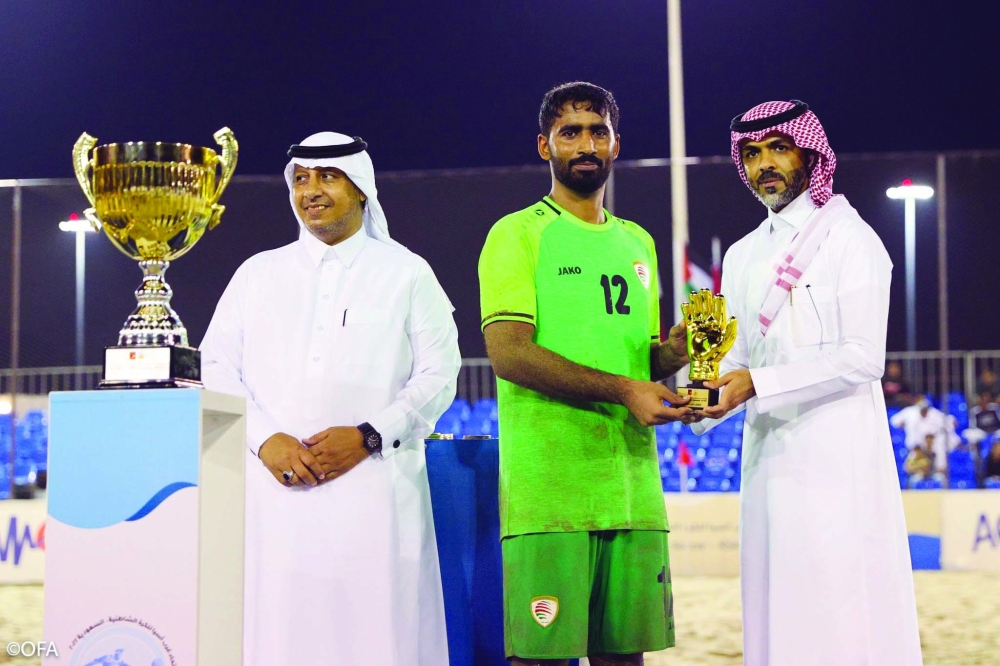 Oman best goalkeeper