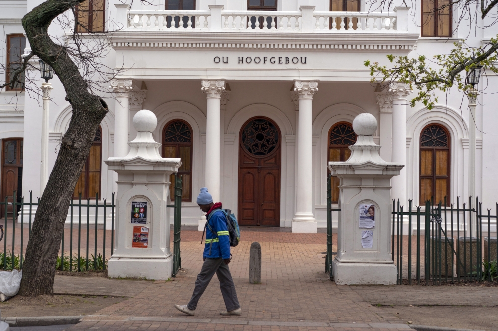 Stellenbosch University in Stellenboach, South Africa, on Aug. 22, 2018. (Joao Silva/The New York Times)