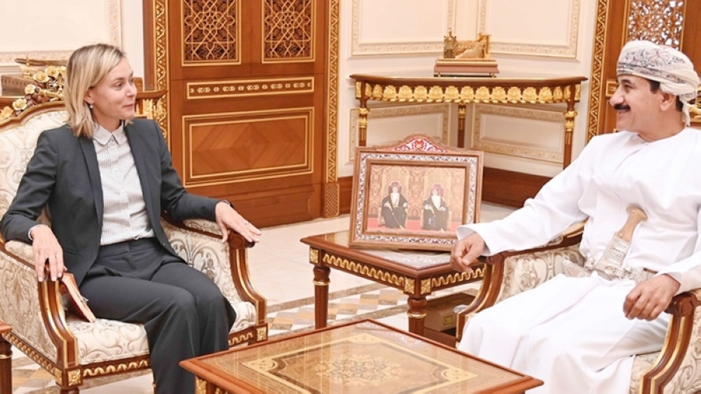 Veronique Aulagnon, Ambassador of the French Republic to the Sultanate of Oman.