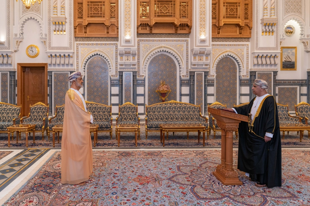 Shaikh Ghusun bin Hilal bin Khalifa al Alawi, Chairman of the State Audit Institution.