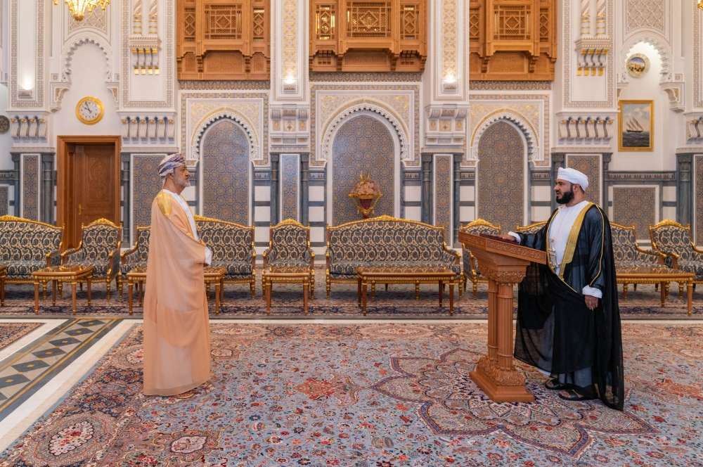 Dr Mohammed bin Said bin Khalfan al Maamari, Minister of Endowments and Religious Affairs.