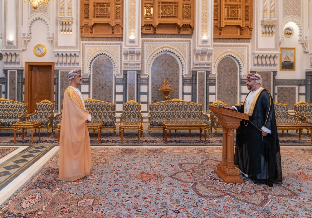 HH Sayyid Marwan bin Turki bin Mahmoud al Said, Governor of Dhofar.