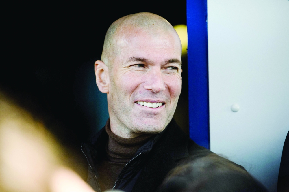 French football coach and former footballer Zinedine Zidane