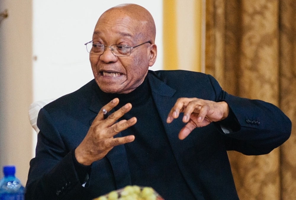 South Africa's President Jacob Zuma News Conference