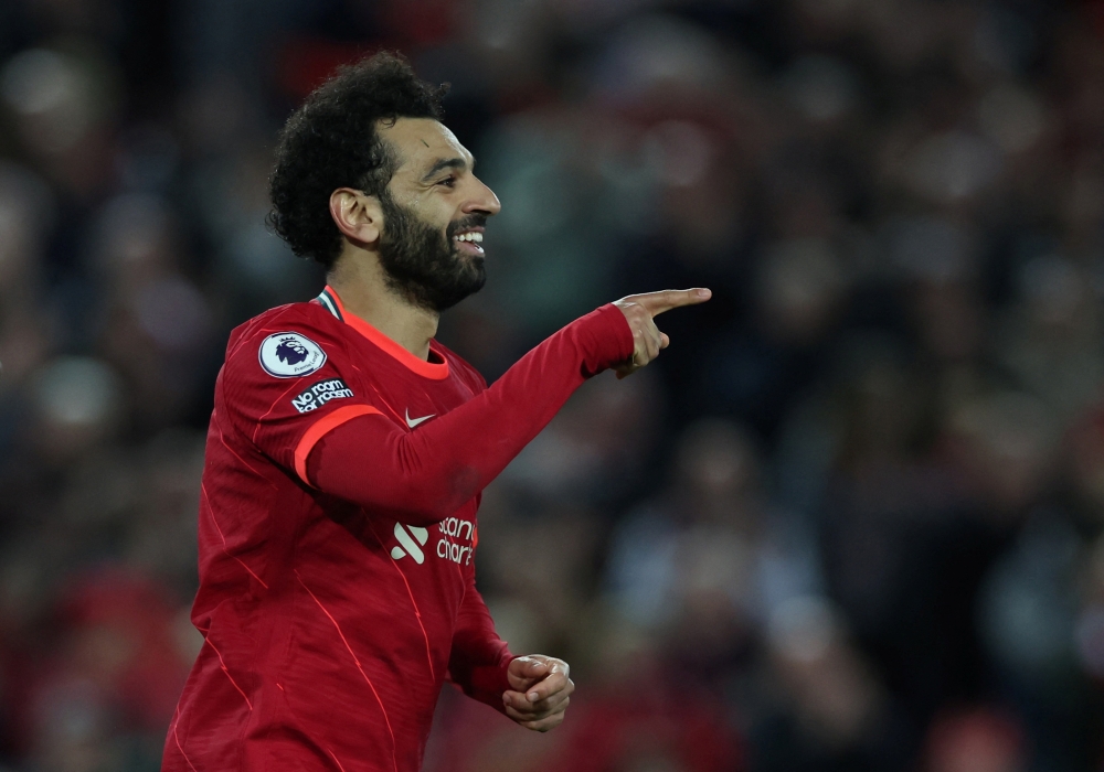 Liverpool's Mohamed Salah
