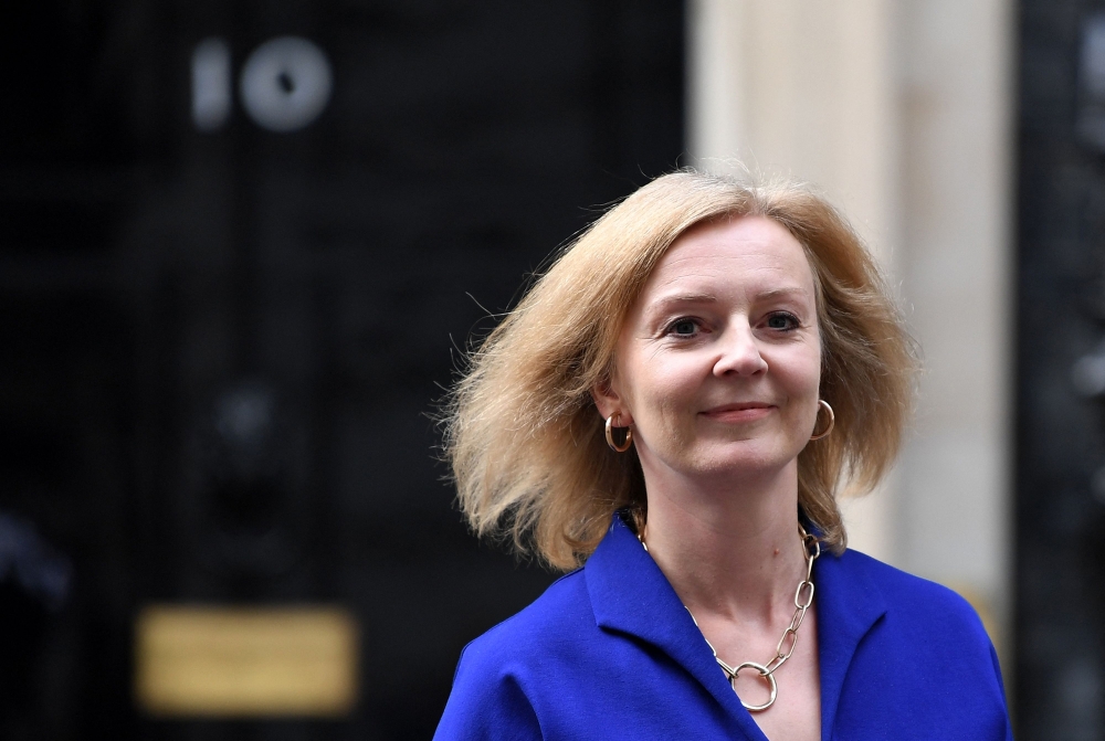 Britain's Foreign Secretary Liz Truss. 