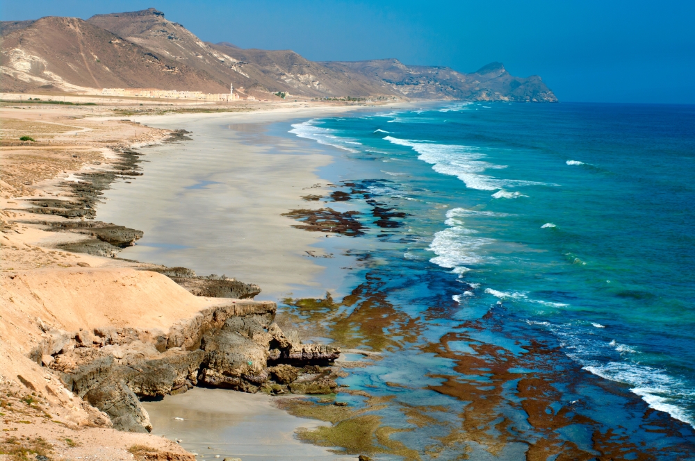 Beach,Near,Al,Mughsayl,,Salalah,,Oman