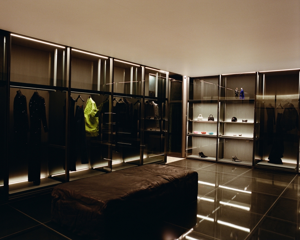 The interior of Balenciaga’s new store at 10 Avenue George V in Paris on July 8, 2022. (Maxime La/The New York Times)