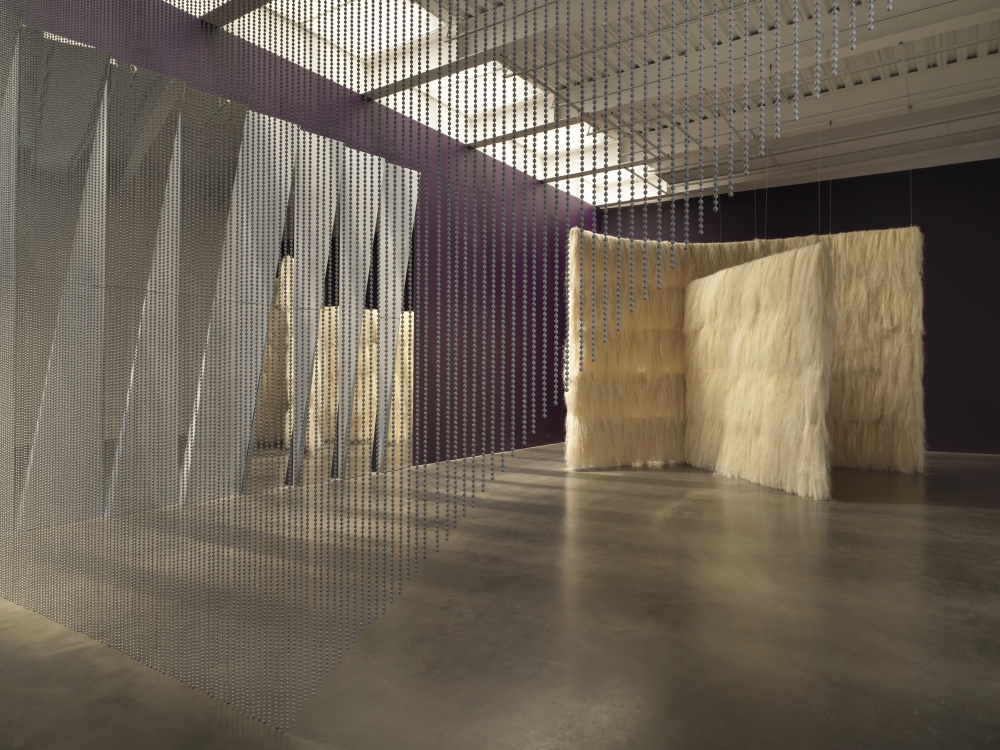 An installation view of Kapwani Kiwanga: Off-Grid at the New Museum in New York. (Dario Lasagni/New Museum via The New York Times)