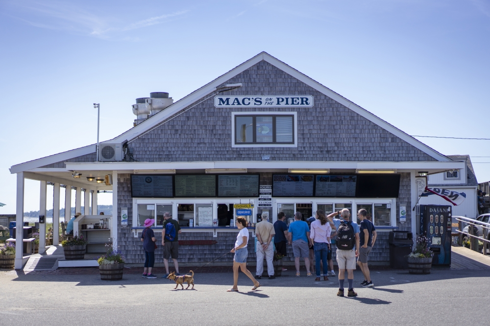 Mac’s On the Pier in Wellfleet, Mass. on June 26, 2022. (Vanessa Leroy/The New York Times)