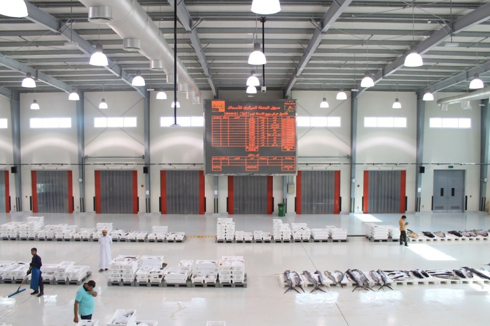 Al Felaij fish wholesale market