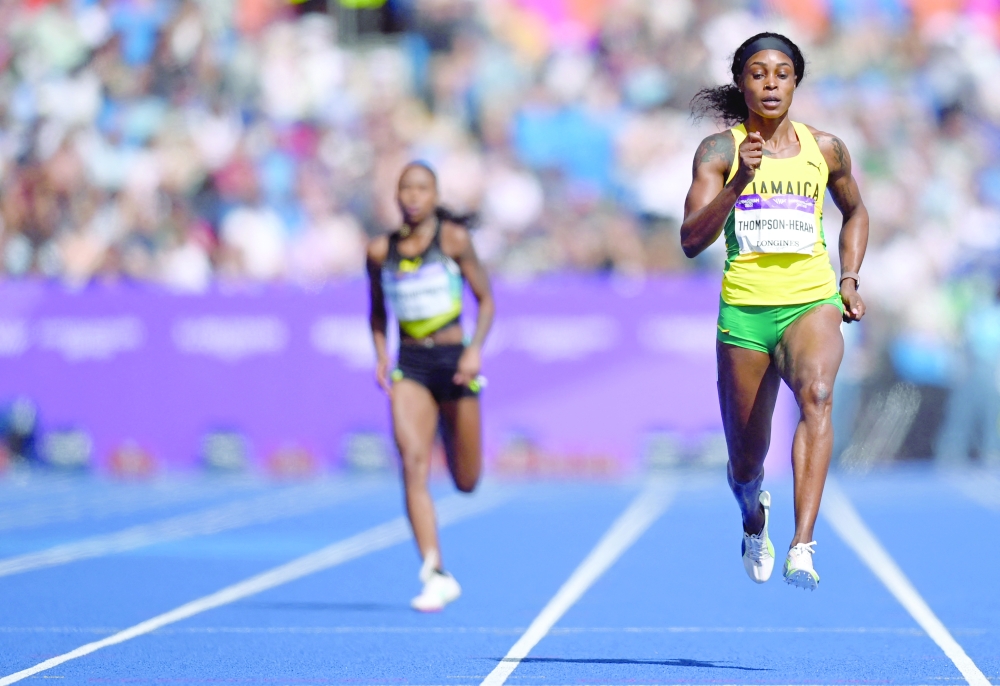 Thompson-Herah wins 100m Commonwealth gold