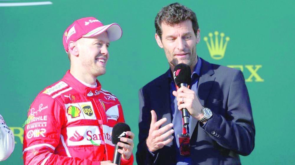 Webber and Vettel (File photo)