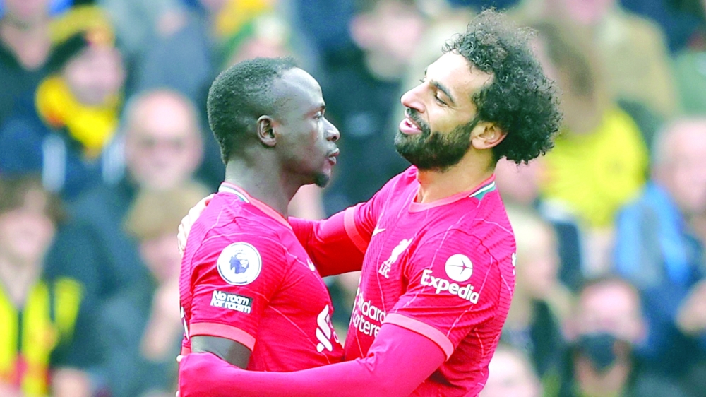 African players Mohd Salahh and Mane