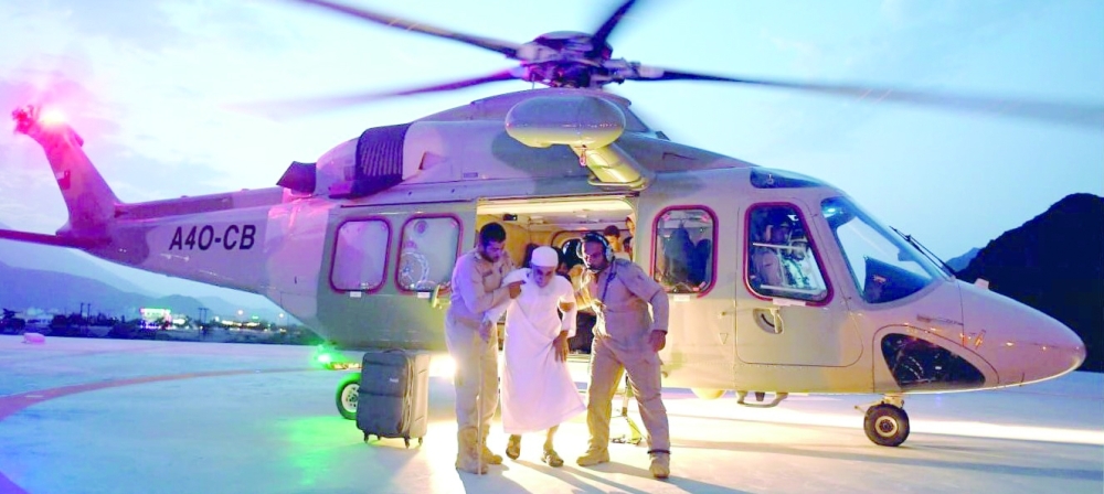 Police copters airlift people stranded in remote and isolated areas, evacuate people during heavy rains and floods, and also do aerial surveys