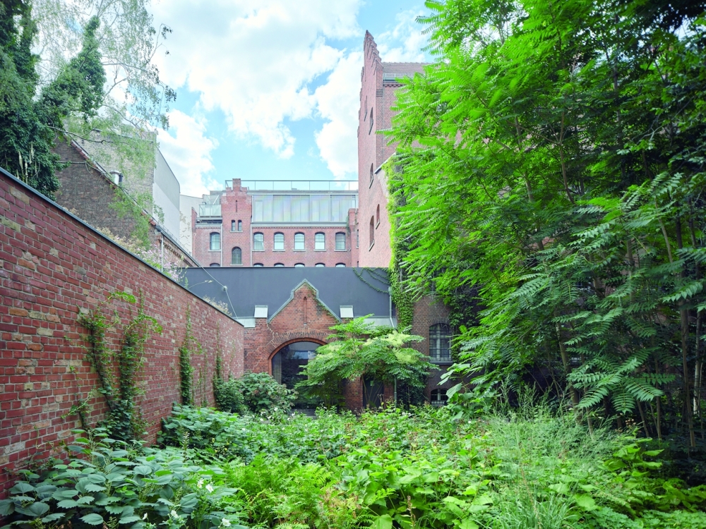 A new boutique hotel called Wilmina that recently opened in the Charlottenburg district of Berlin, Aug. 12, 2022. (Andreas Meichsner/The New York Times)