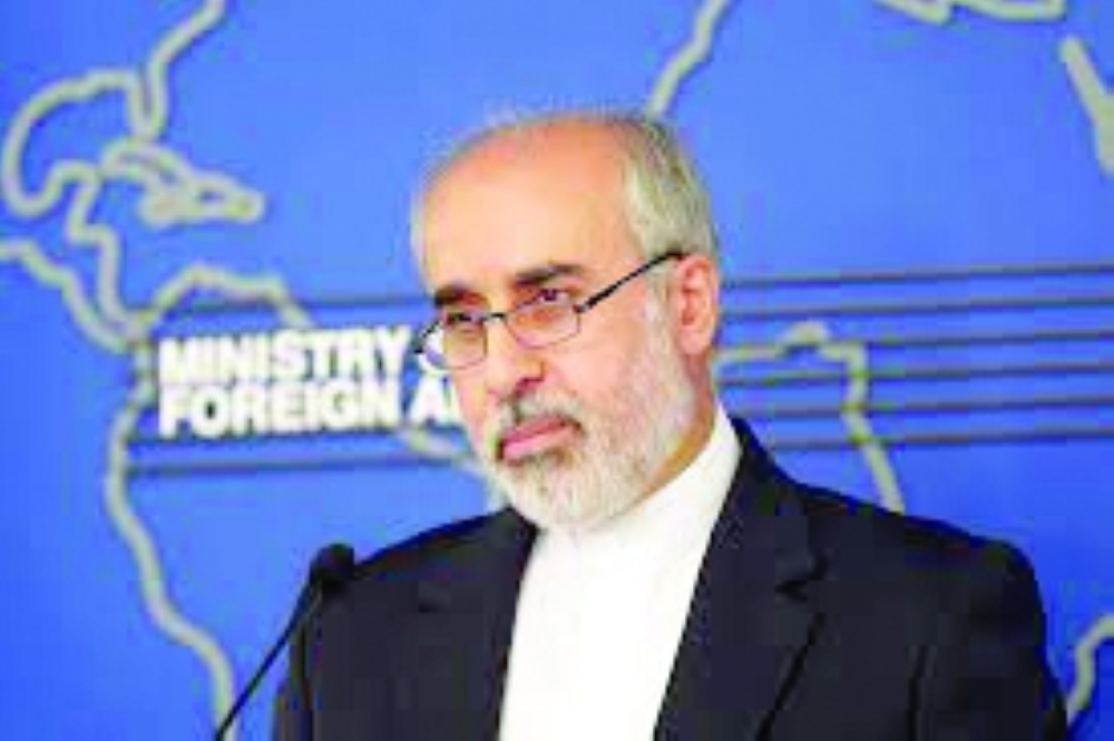 Iran's Foreign Ministry spokesperson Nasser Kanaani