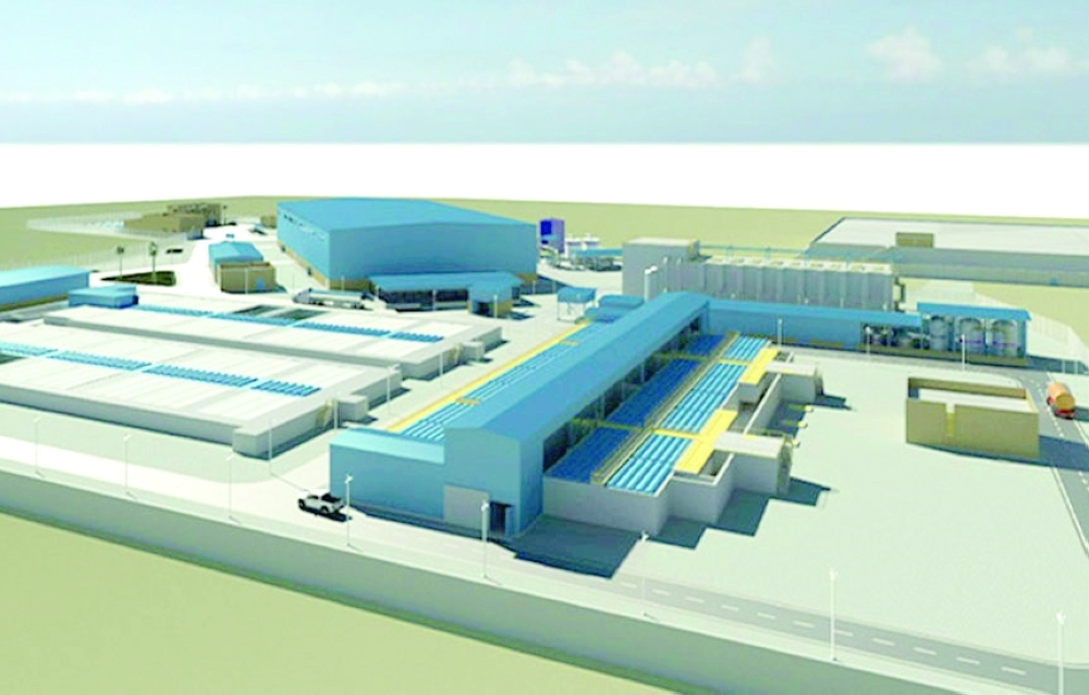 Ghubra III IWP project in Muscat Governorate – Oman’s biggest water scheme -- currently under construction.