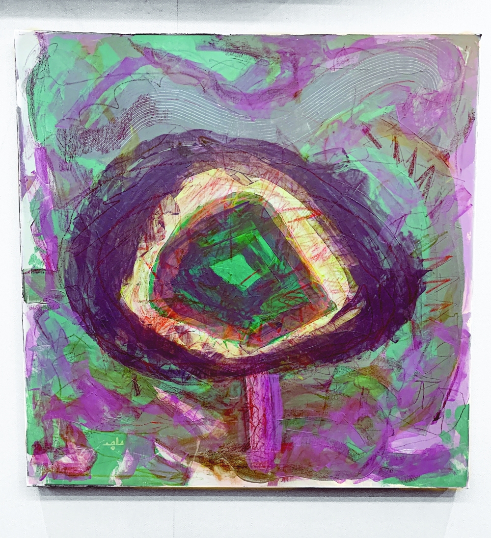 Abstract works of Majid al Amri 