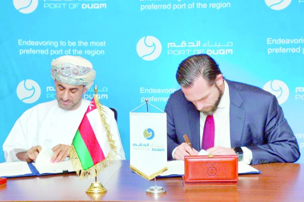 Al Maha inks pact to provide bunkering services at Port of Duqm