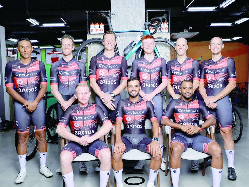 Oman's Cycle.kom team
